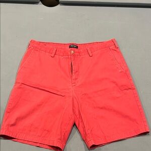 Nautica Pink Flat Front Cotton Blend Shorts